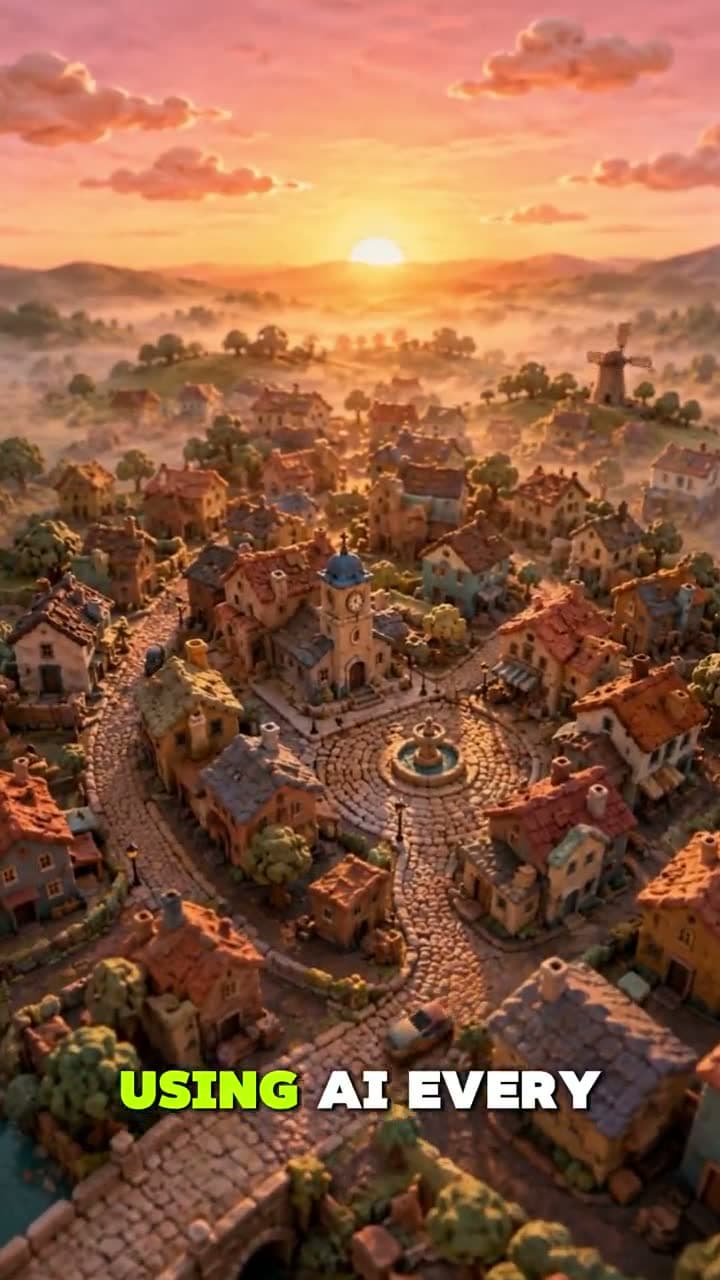 Real Estate AI Training — Claymation ad — the realtor training lane.